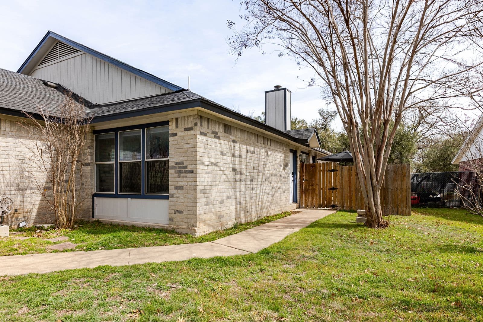 Side of house