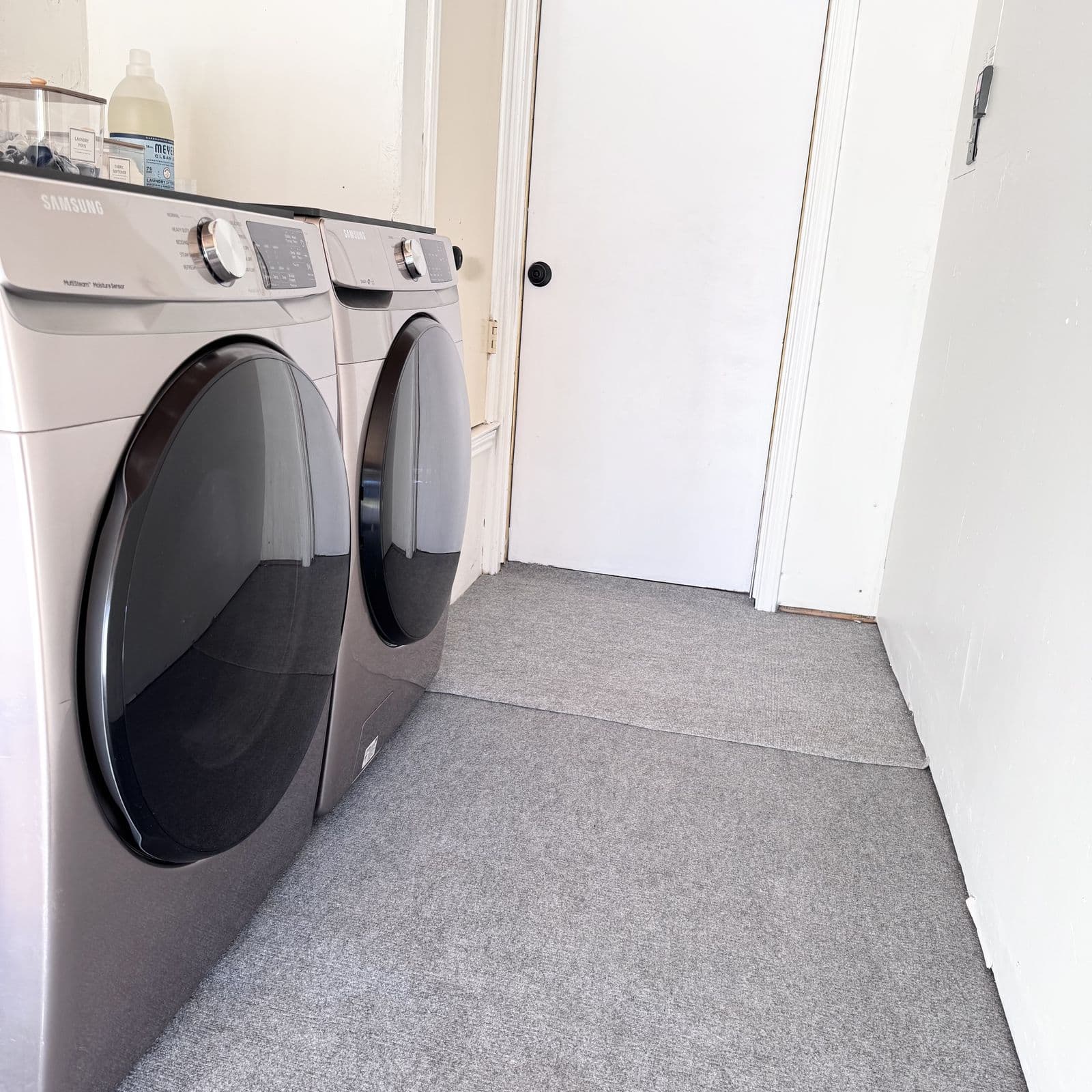 Washer and dryer