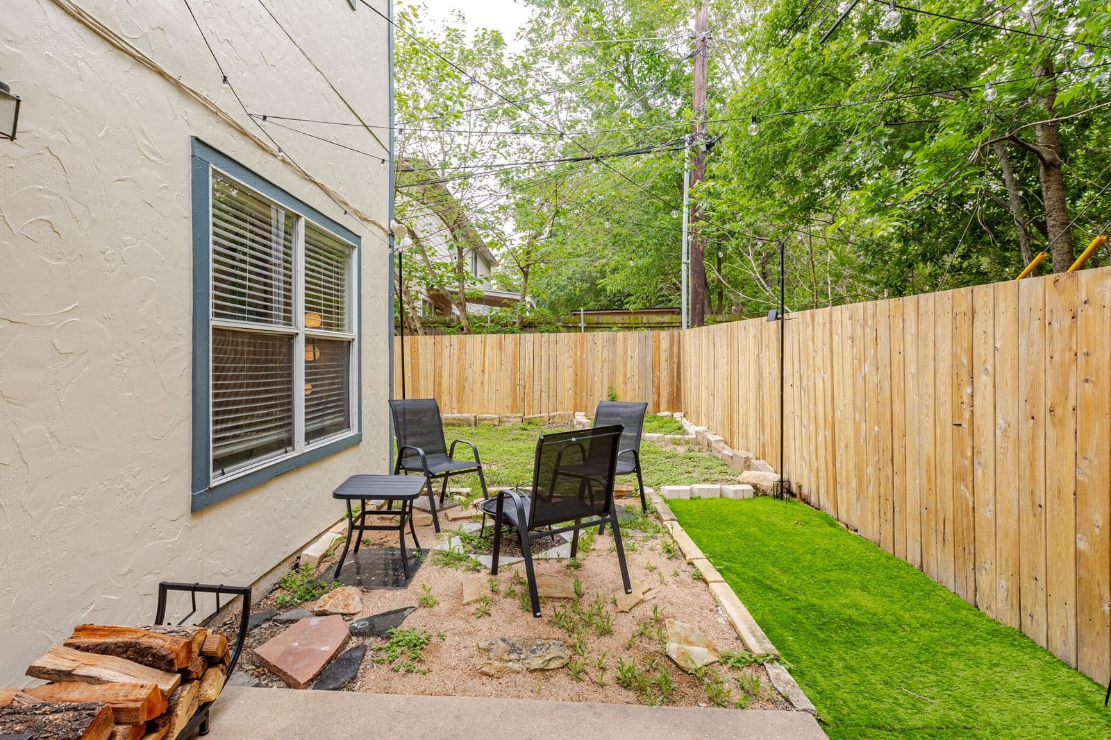 Outdoor patio, second view
